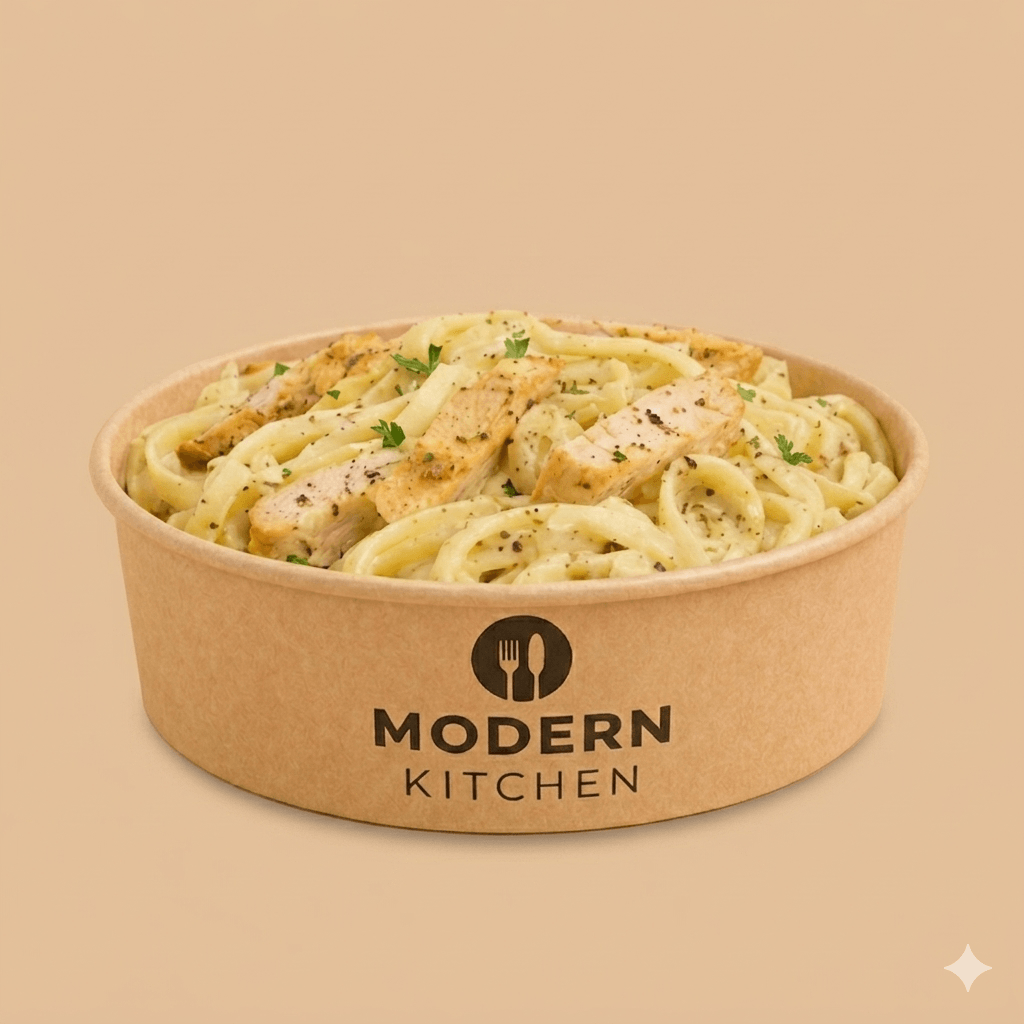 Custom printed round paper food container – custom printed packaging by Texas Food Pack