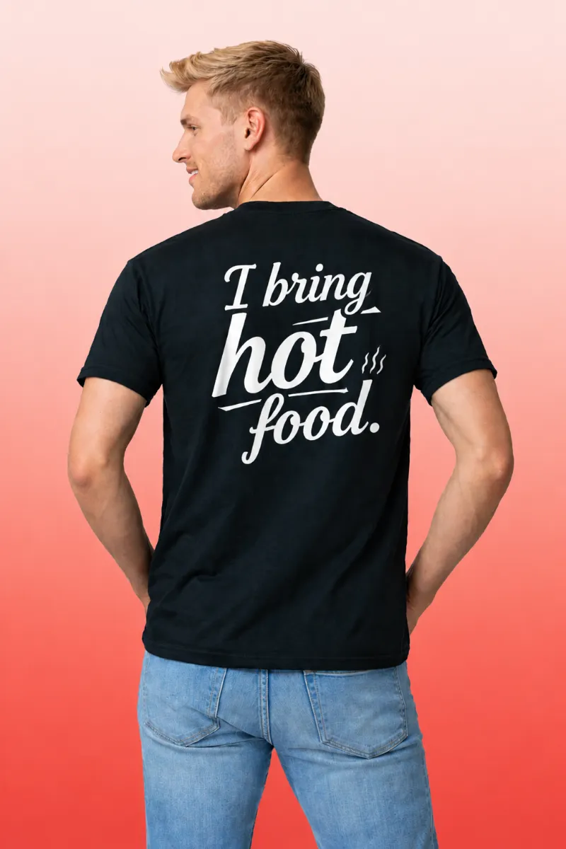 Custom printed staff T-shirt
