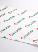 Custom printed greaseproof paper wrap sheet – custom printed packaging by Texas Food Pack