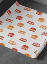 Custom printed greaseproof paper wrap sheets – custom printed packaging by Texas Food Pack