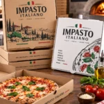 Custom printed corrugated pizza boxes with pizza – custom printed packaging by Texas Food Pack