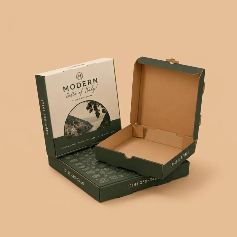 Custom printed pizza box – custom printed packaging by Texas Food Pack