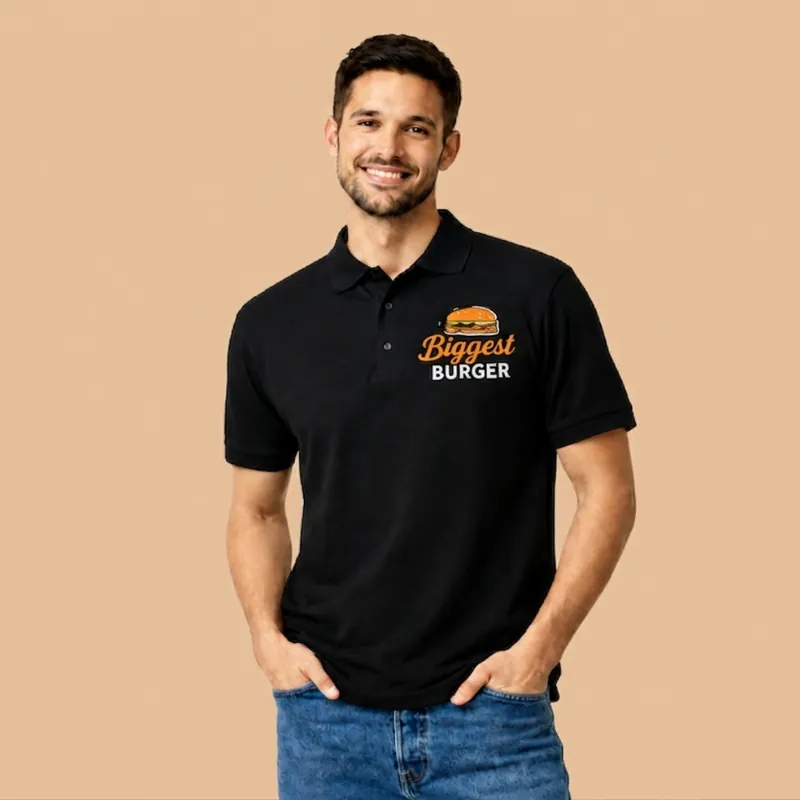Custom printed restaurant uniform – custom printed packaging and branding by Texas Food Pack