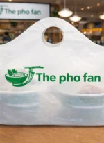Custom printed white wave top plastic bag – custom printed packaging by Texas Food Pack
