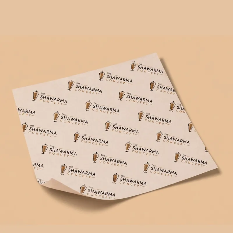Custom printed food wrap paper – custom printed packaging by Texas Food Pack